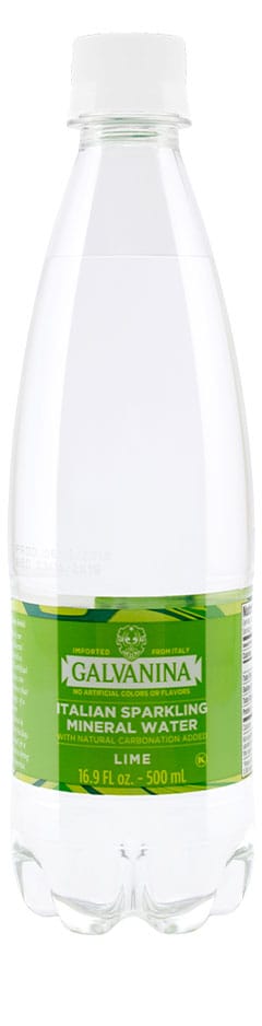 Mineral Water Lime Flavored