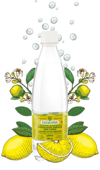 Mineral Water Lemon Flavored