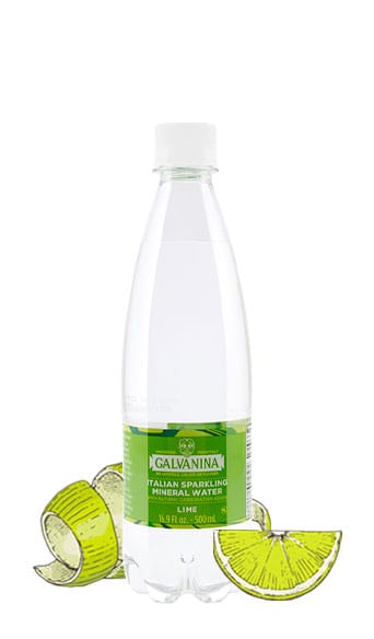 Mineral Water Lime Flavored
