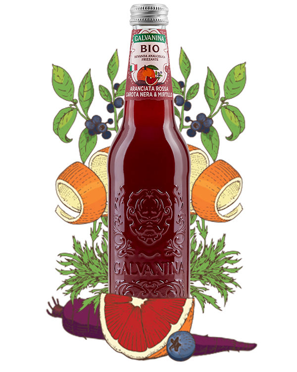 Organic Blood Orange, Black Carrot & Blueberry