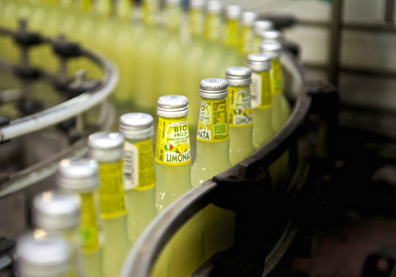 impianto produzione limonata bio