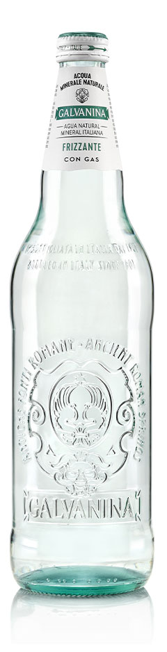 Agua mineral con gas