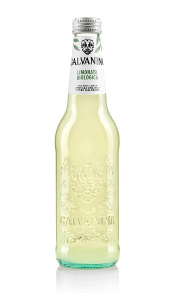 Organiczny musujący napój cytrynowy