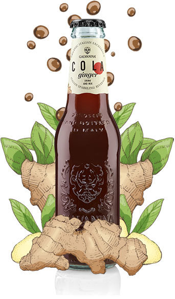 Organiczna Cola z Imbirem